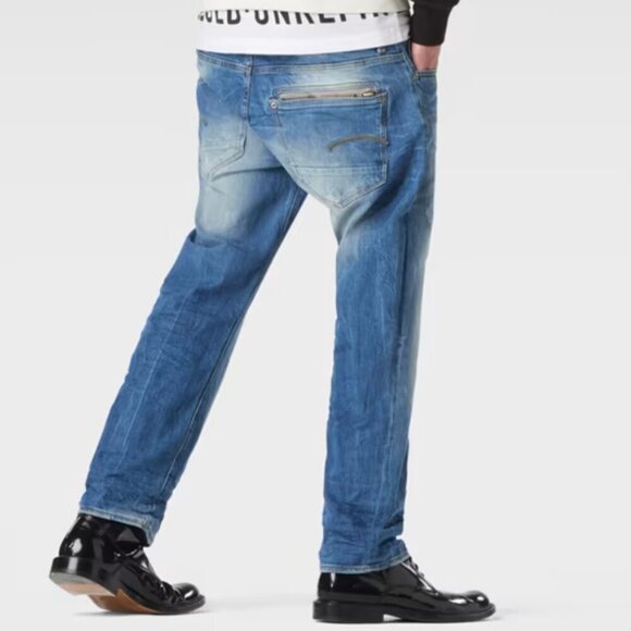 G-Star Attacc Low Straight Denim Jeans - Picture 2 of 13